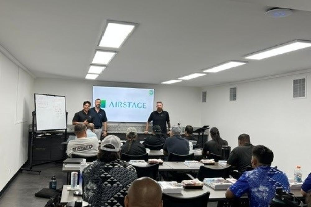 Fujitsu VRF Certification Training Class 1 at the Bob Kayser Training Center on Oahu