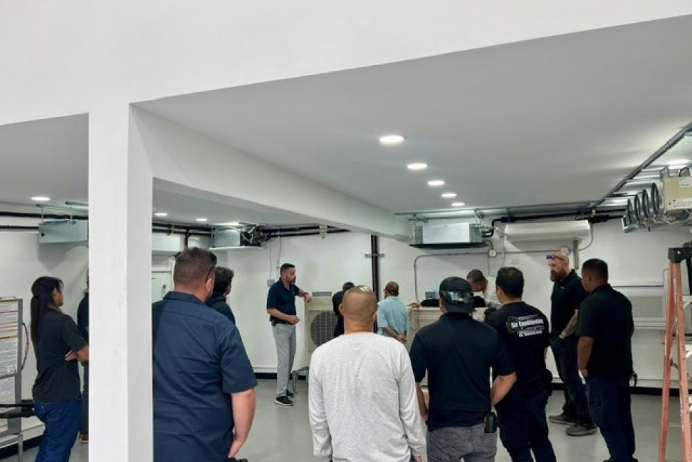 Fujitsu VRF Certification Training Class 1 at the Bob Kayser Training Center on Oahu