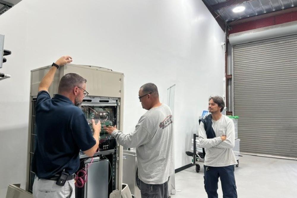 Fujitsu VRF Certification Training Class 1 at the Bob Kayser Training Center on Oahu