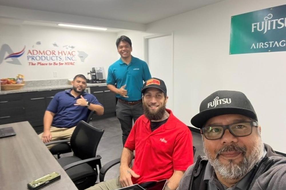 Fujitsu VRF Certification Training Class 1 at the Bob Kayser Training Center on Oahu