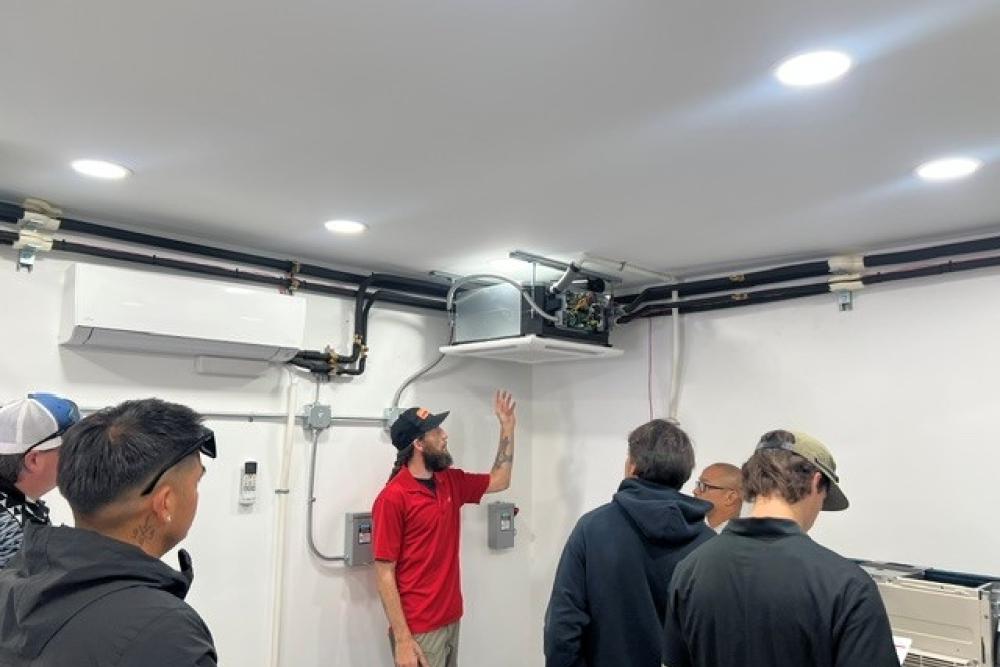 Fujitsu VRF Certification Training Class 1 at the Bob Kayser Training Center on Oahu