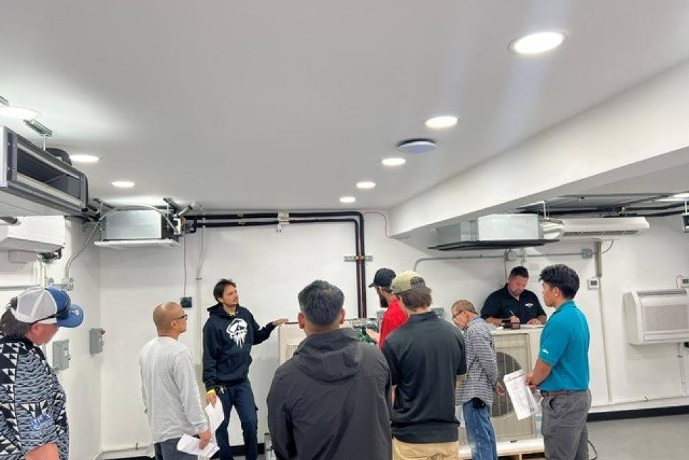 Fujitsu VRF Certification Training Class 1 at the Bob Kayser Training Center on Oahu