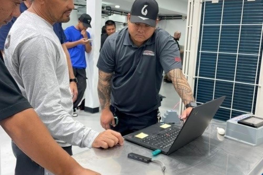 Fujitsu VRF Certification Class 2 hands-on training at the Bob Kayser Training Center