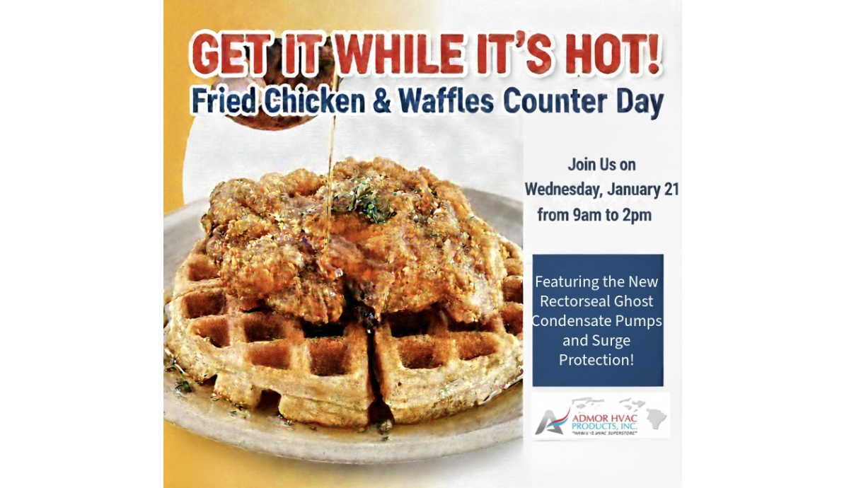 Fried Chicken & Waffles Counter Day