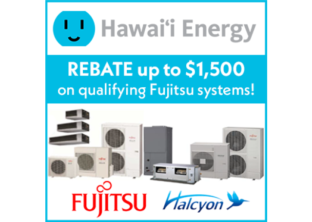 Fujitsu Hawaii Residential Rebates