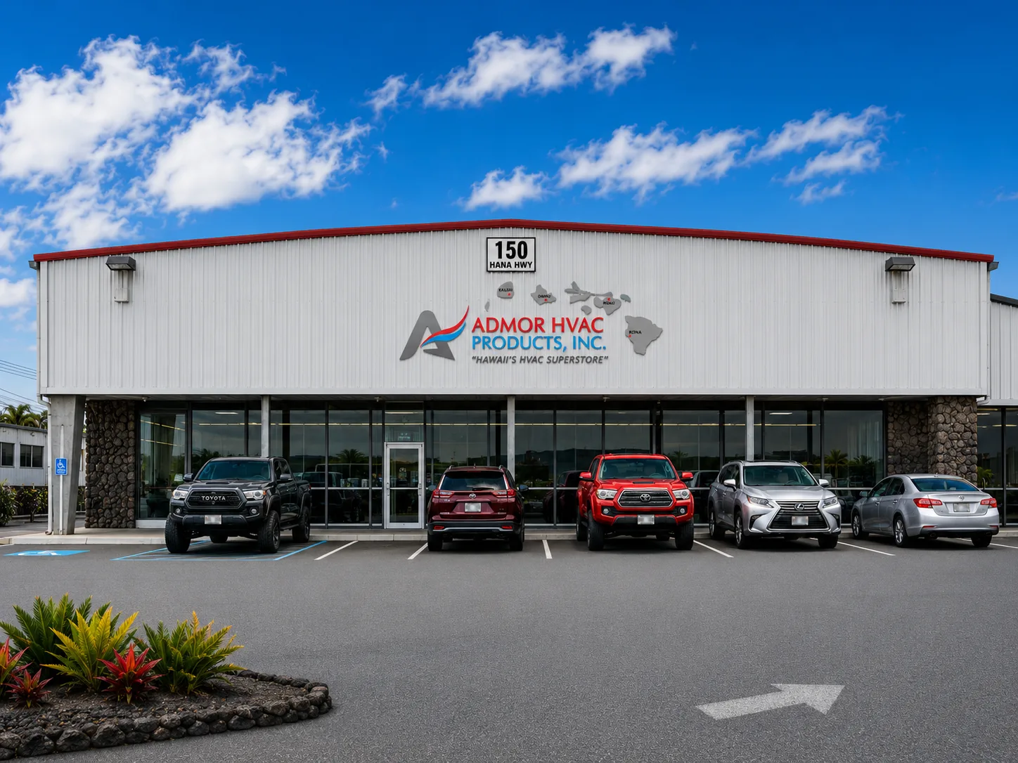 Admor HVAC Maui warehouse and branch location