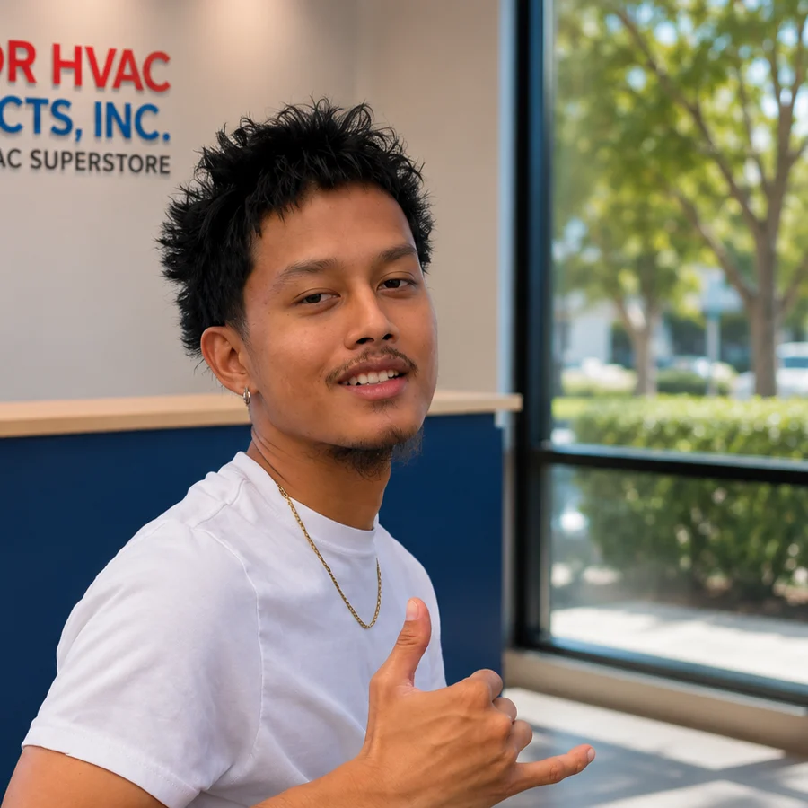 Domionne Babauta at Admor HVAC Products