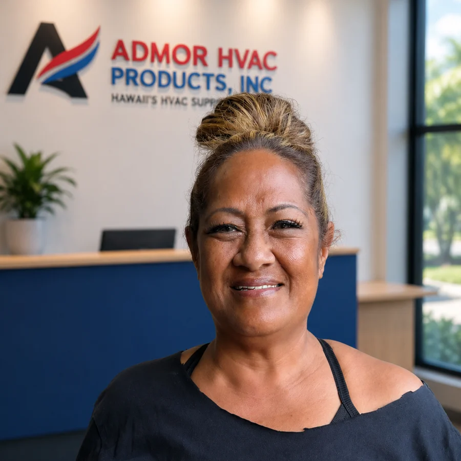 Tui Aiono at Admor HVAC Products